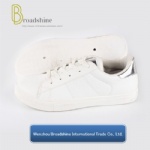 Nice Price White Shoe Womens Footwear with PVC Sole