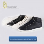 High-Top Men Casual Shoes with PU Upper