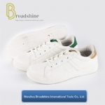 Good Price White Shoe Womens Sneaker with PVC Sole