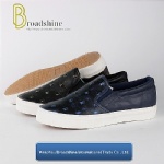 Casual Men's Footwear with Fashion PU Upper