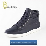 Casual Men Boots with PU Upper