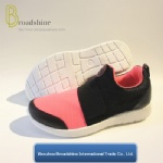 Women Sports Sneaker with PVC Injection Outsole (ES191706)