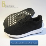 Customized Flyknit Mesh Men Sports Sneaker with PVC Sole (ES191707)